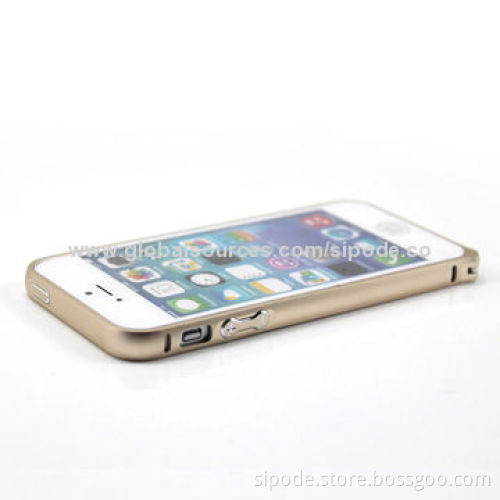 Aluminum Bumper Cases for iPhone 5/5s, with Baking Finish, Available in Various Colors